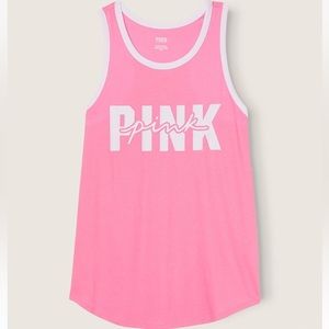 Victoria’s Secret PINK Racerback Tank Top Shirt